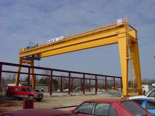 HEAVY DUTY DOUBLE GIRDER GANTRY CRANE