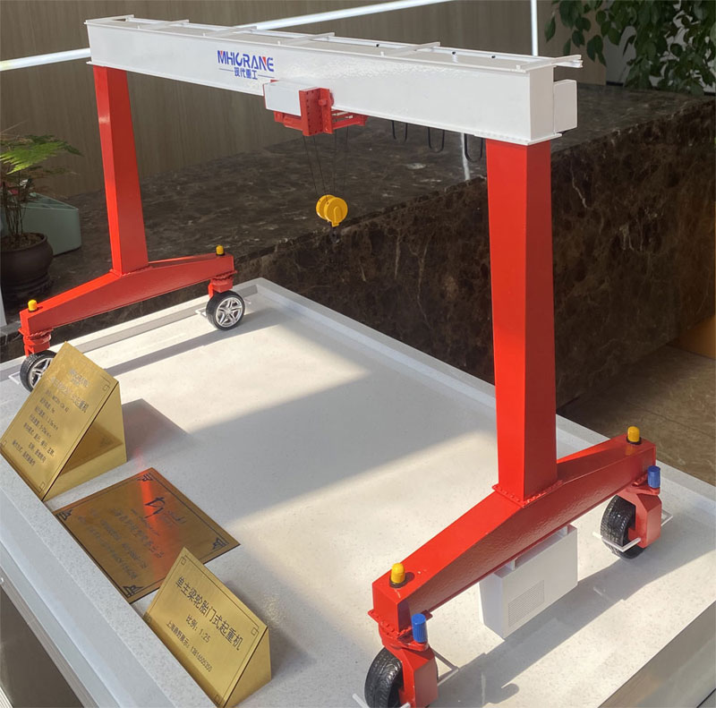 20吨轮胎门式起重机出口新西兰