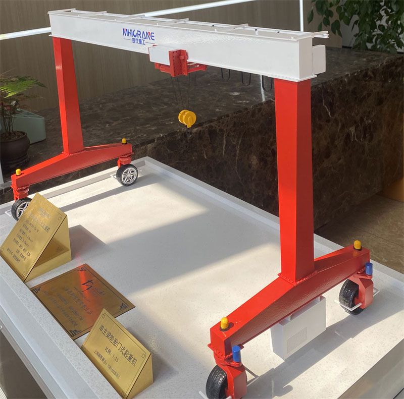 20吨轮胎门式起重机出口新西兰