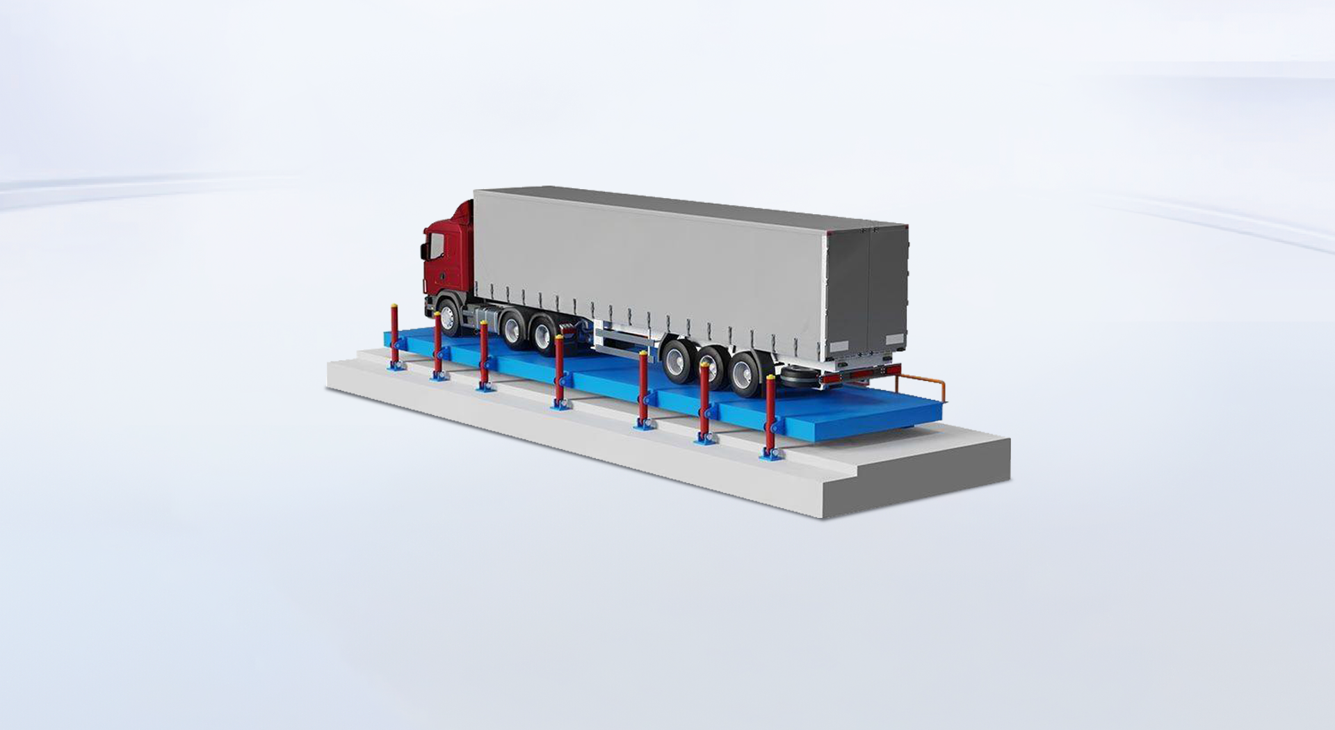 液压翻板卸车机