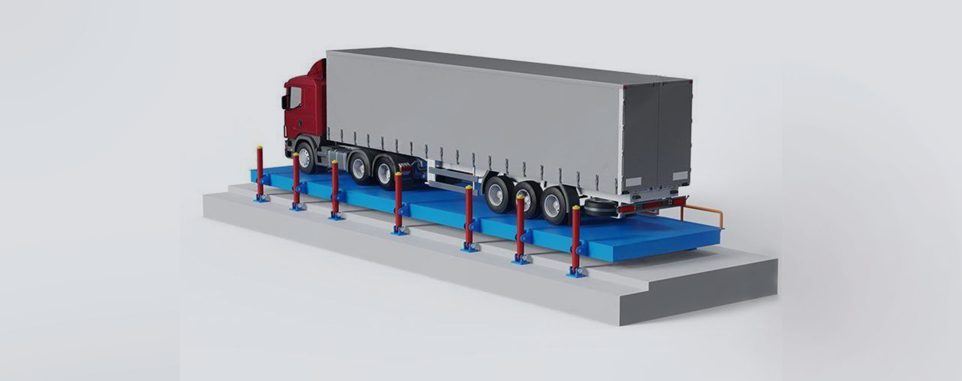 侧翻式液压卸车机